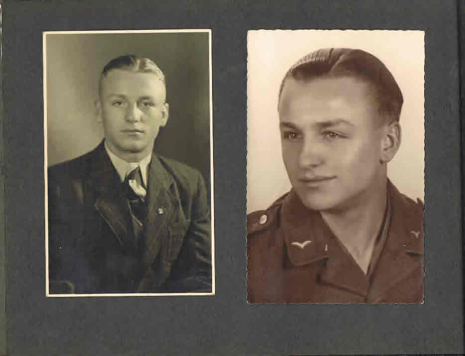 Photo album Luftwaffe NCO (board?) mechanic planes - Image 11