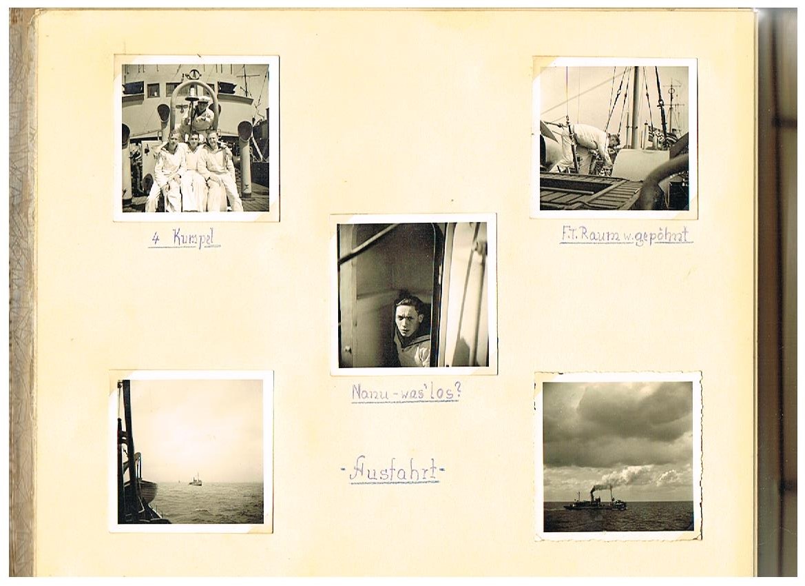 Photo album Kriegsmarine Vorposten Boot Norway Denmark Holland - Image 12