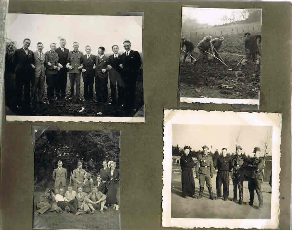 Photo album RAD Freiwillige Arbeitsdienst 1933 Albringhausen - Image 13
