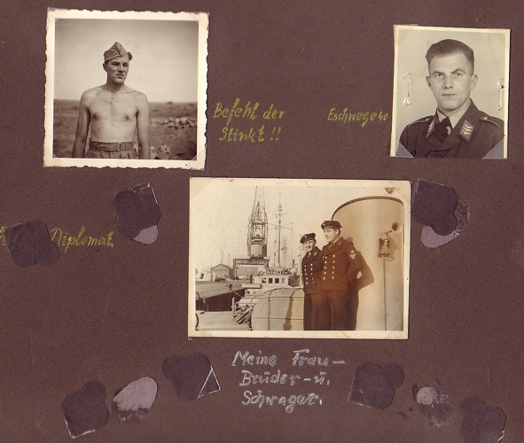 JG27 Africa grouping photo album and award documents - Image 14