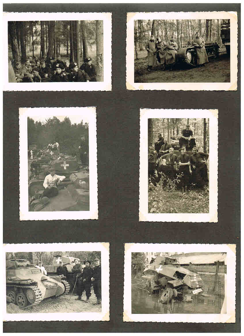 Photo album Panzer Unteroffizier Poland France Russia - Image 14