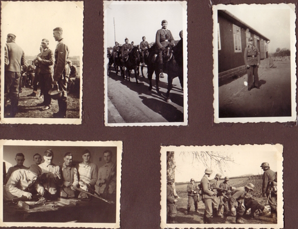 Photo album SS Polizei Division France Russia 1940-43 - Image 14