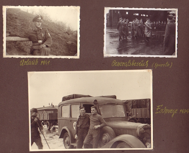 JG27 Africa grouping photo album and award documents - Image 16