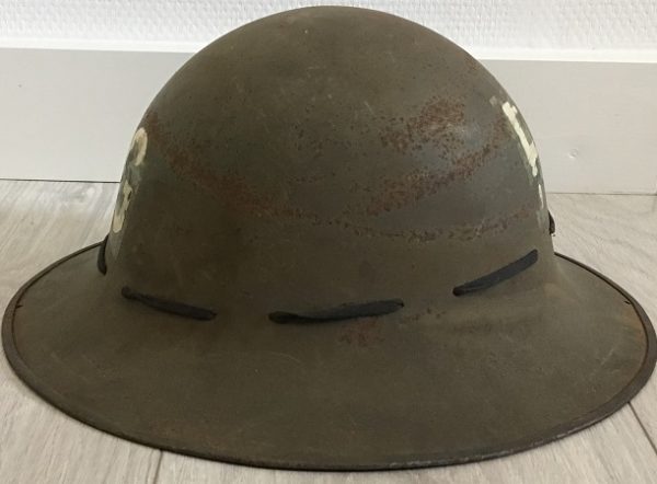 British civil defence Zuckerman helmet Fire Guard 1941 - Image 2