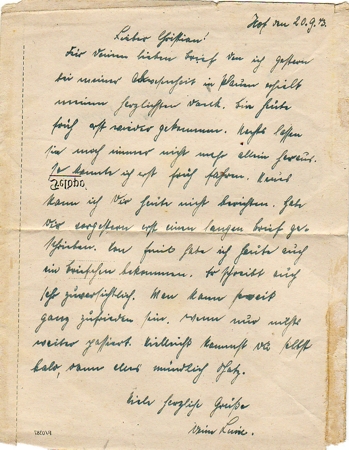 Butcher unit 342.Infanterie-Division Spass-Demensk 1943 Russia - Image 2