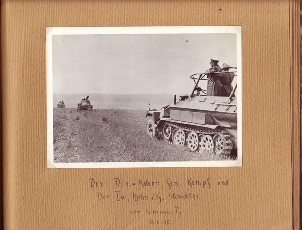 Photo album tank commander France 1940 6.Panzer-Division - Image 3