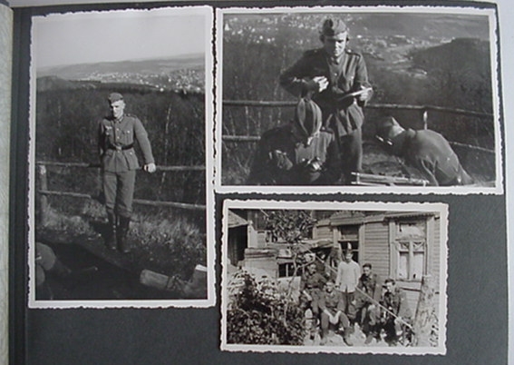 Photo album Wehrmacht measuring and building unit France - Image 2