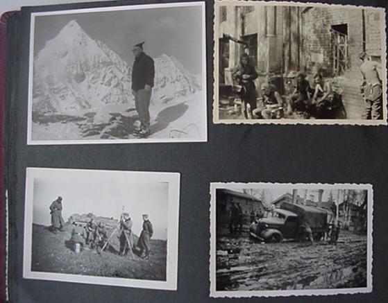 Photo album Wehrmacht measuring and building unit France - Image 7