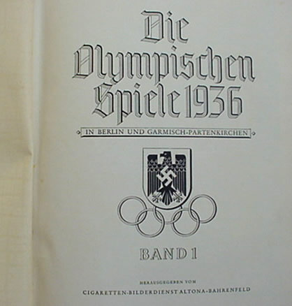 Album "Olympia 1936" olympic games Band I complete - Image 2