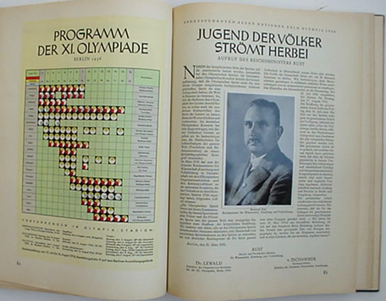 Album "Olympia 1936" olympic games Band I complete - Image 7