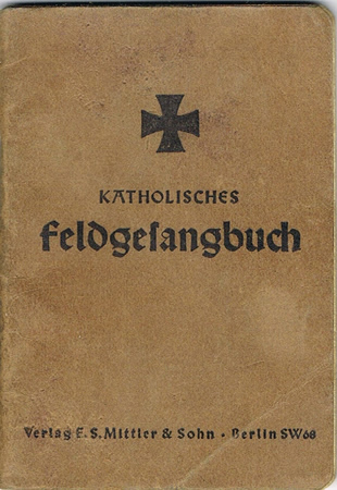 Feldgesangbuch Wehrmacht Catholic field psalm book