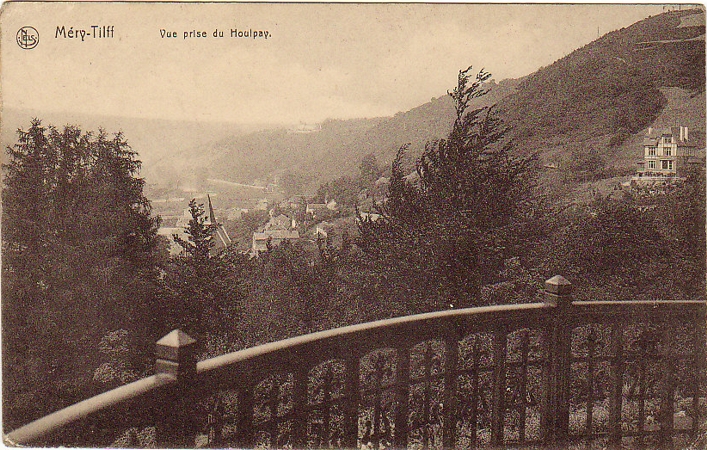 Fieldpost card 4.Ersatz-Division Belgium 1914 Mery-Tilff