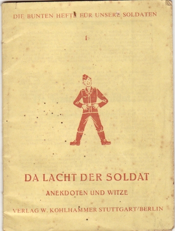 Field post booklet with funny stories for soldiers