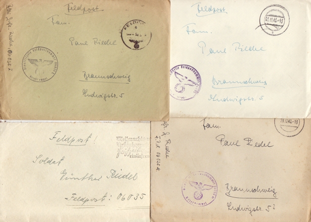Lot field post 171.Reserve-Division Arnhem Dixmuiden Belgium