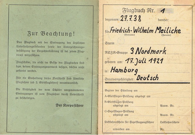 NSFK pass and Panzer soldier photo group Hamburg 1938-1942 - Image 6