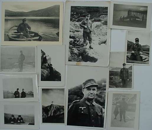 Lot photos Wehrmacht Coastal Artillery Norway 1944
