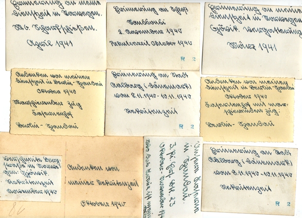 Lot photos and field post Pioneer Berlin Denmark Norway 1940 - Image 2