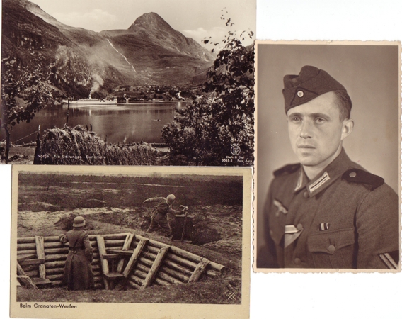 Lot photos and field post Pioneer Berlin Denmark Norway 1940 - Image 3