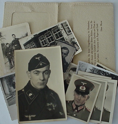 Lot with 15 photos soldier Panzer-Regiment 35
