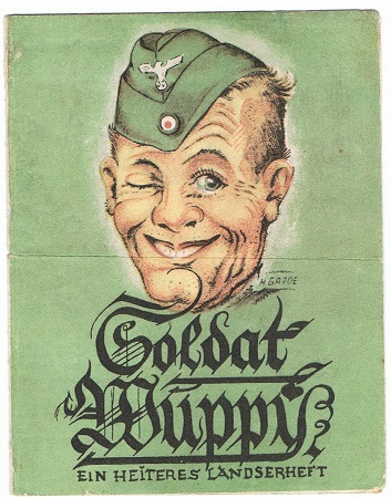 Russian leaflet for surrendering German soldiers Soldat Muppy
