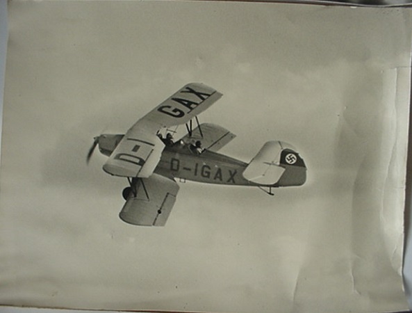 3 large propaganda photos Focke Wulf planes FW44 FW58 - Image 3