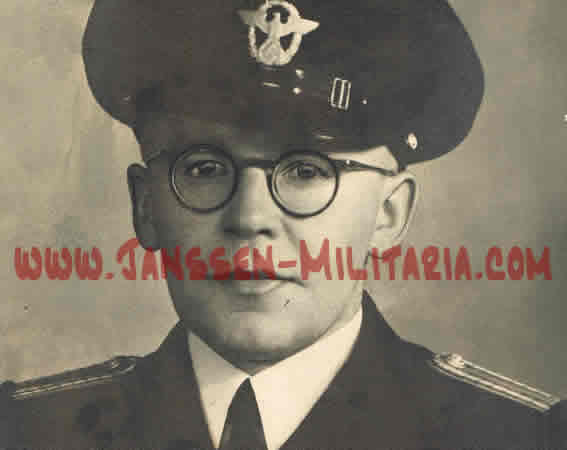 Very large portrait photo police man Wasserschutz Polizei - Image 3