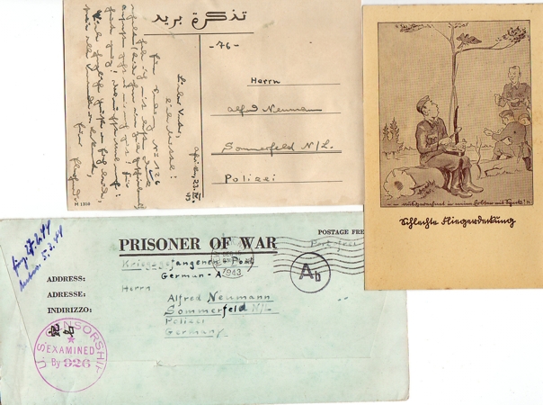 Deutsch-Arbische Legion DAK Africa Corps 1942-46 POW USA - Image 3
