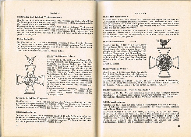 Für Tapferkeit und Verdienst German medals WW1 and WW2 - Image 2