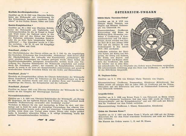 Für Tapferkeit und Verdienst German medals WW1 and WW2 - Image 4