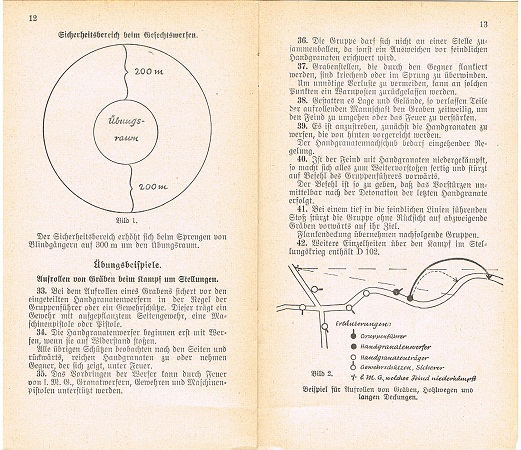 Merkblatt für Handgranaten 1939 hand grenades - Image 2