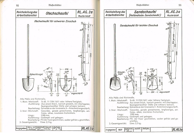 RAD 1937 technical manual Arbeitstechnik Heft 1 #1 - Image 6