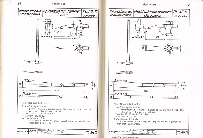RAD 1937 technical manual Arbeitstechnik Heft 1 #1 - Image 7