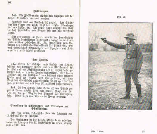 H.Dv.240 Schiessvorschrift K98 MG Pistole 1937 #3 - Image 5