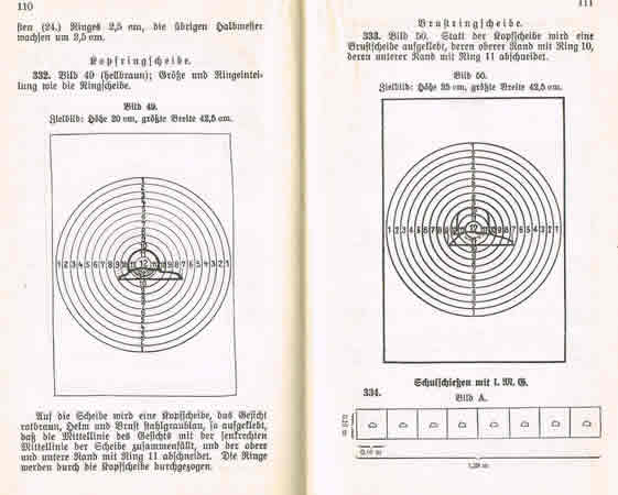 H.Dv.240 Schiessvorschrift K98 MG Pistole 1937 #3 - Image 6