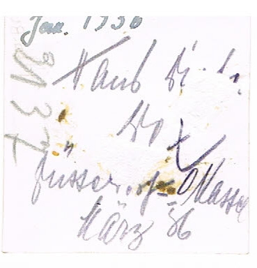 HJ pass photo Marine HJ MHJ cap tally 1936 - Image 2