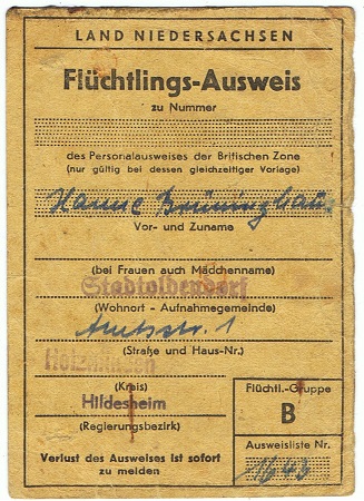 Passes art painter Dessau Weimar Reichskulturkammer - Image 3