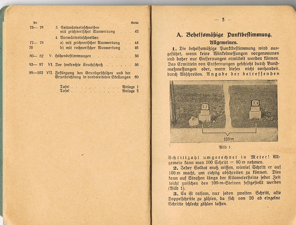H.Dv.141/2 Truppen vermessungsdienst 1941 Artillery - Image 4