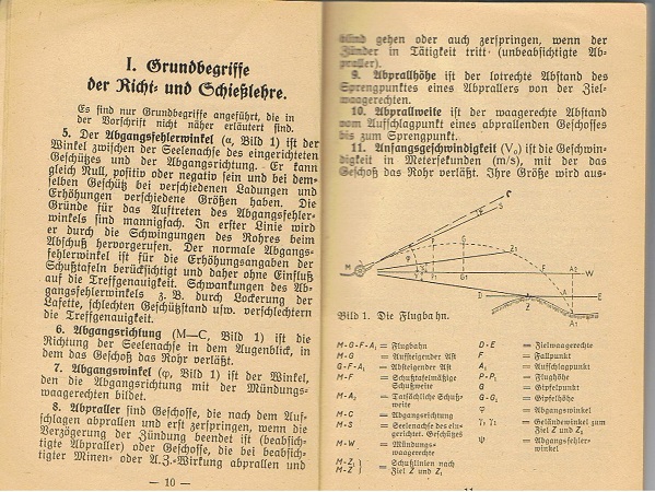 H.Dv.111/1 Schiessvorschrift für Infanterie-Geschütze 1939 - Image 3