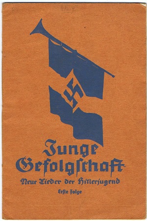 HJ song book 1936 Junge Gefolgschaft