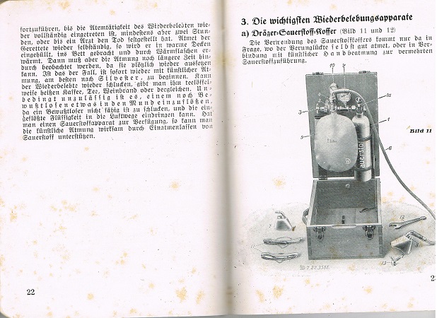 Reichsmarine instruction book for life saving swimmers 1933 - Image 5