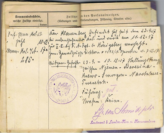 Militärpass and documents Artillery Russia and France - Image 4