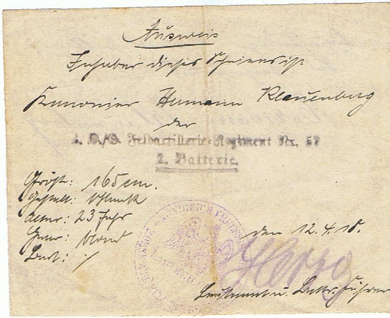 Militärpass and documents Artillery Russia and France - Image 7