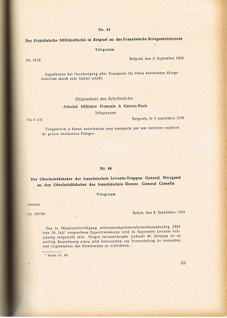 Documents Ministry foreign affairs Berlin 1941 - Image 3