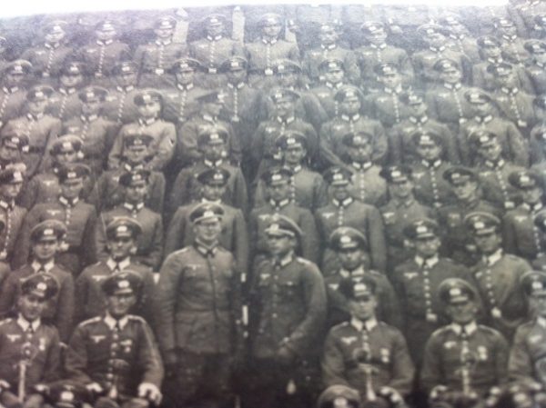 Large framed company photo Kraftfahr-Abt. 7 Munich 1937 - Image 5