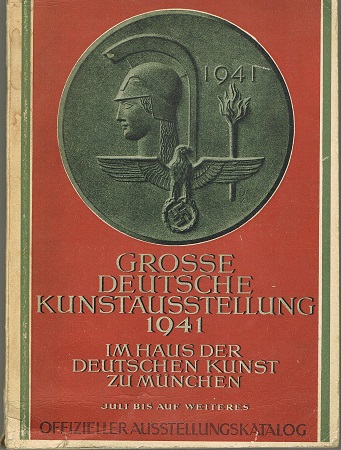 Catalog art exposition 1941 Munich Deutsche Kunstausstellung #2