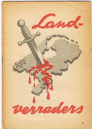 Land-verraders Max Blokzijl Dutch NS propaganda booklet 1942