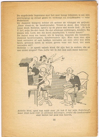 Land-verraders Max Blokzijl Dutch NS propaganda booklet 1942 - Image 3