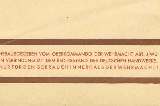 Schooling book OKW Wehrmacht 1943 Meisterprüfung - Image 5