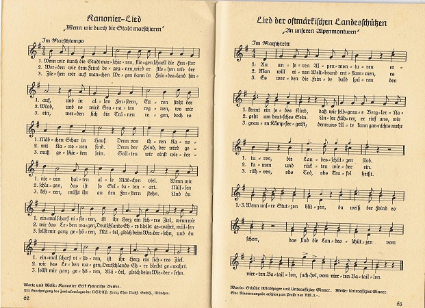 Songbook 1941 Das Lied der Front - Image 4