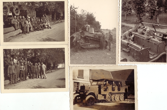 Lot photos Luftwaffe Flak-Regiment 4 Germany France Russia #1